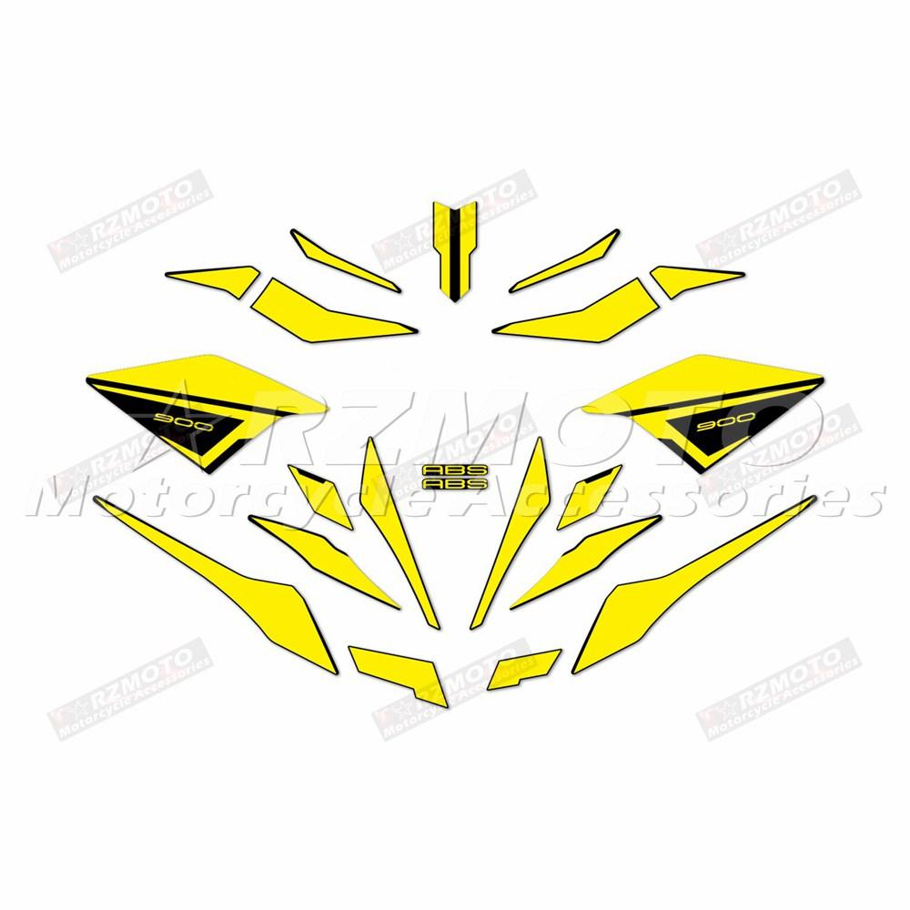 For Z900 Motorcycle Stickers Body Racing Decoration Fuel Tank Fairing Windshield Helmet Reflective Anti-Water Stickers