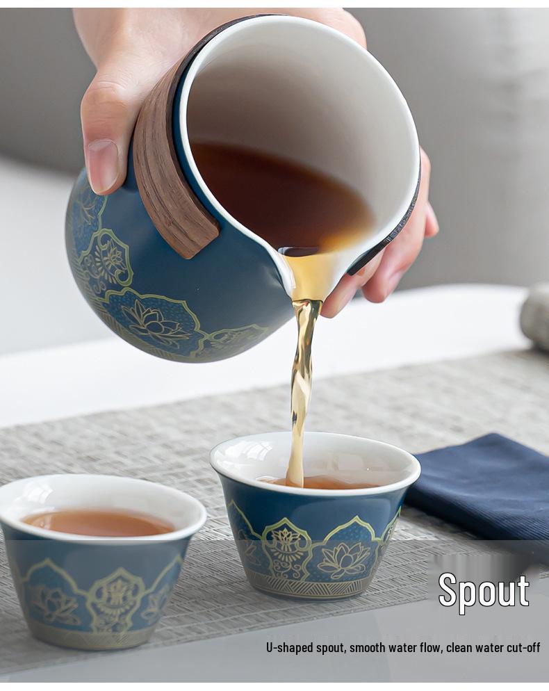 Corporate New Year Gift: Custom Logo Tea Set for Clients and Employees