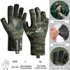 Getinfit Sommer Angelhandschuhe Halbfinger Anti-Rutsch Atmungsaktiv Eis Seide für Outdoor Angeln Komfortabel Leicht