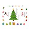 Magnetic Christmas Tree for Refrigerator,Xmas Decal Waterproof Magnet Sticker Refrigerator Stickers Decoration