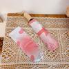 Original Pink Gradient Ins Umbrella Sunny and Rainy Dual-Use Female Automatic Foldable Sun Protection UV Protection Sun Umbrella