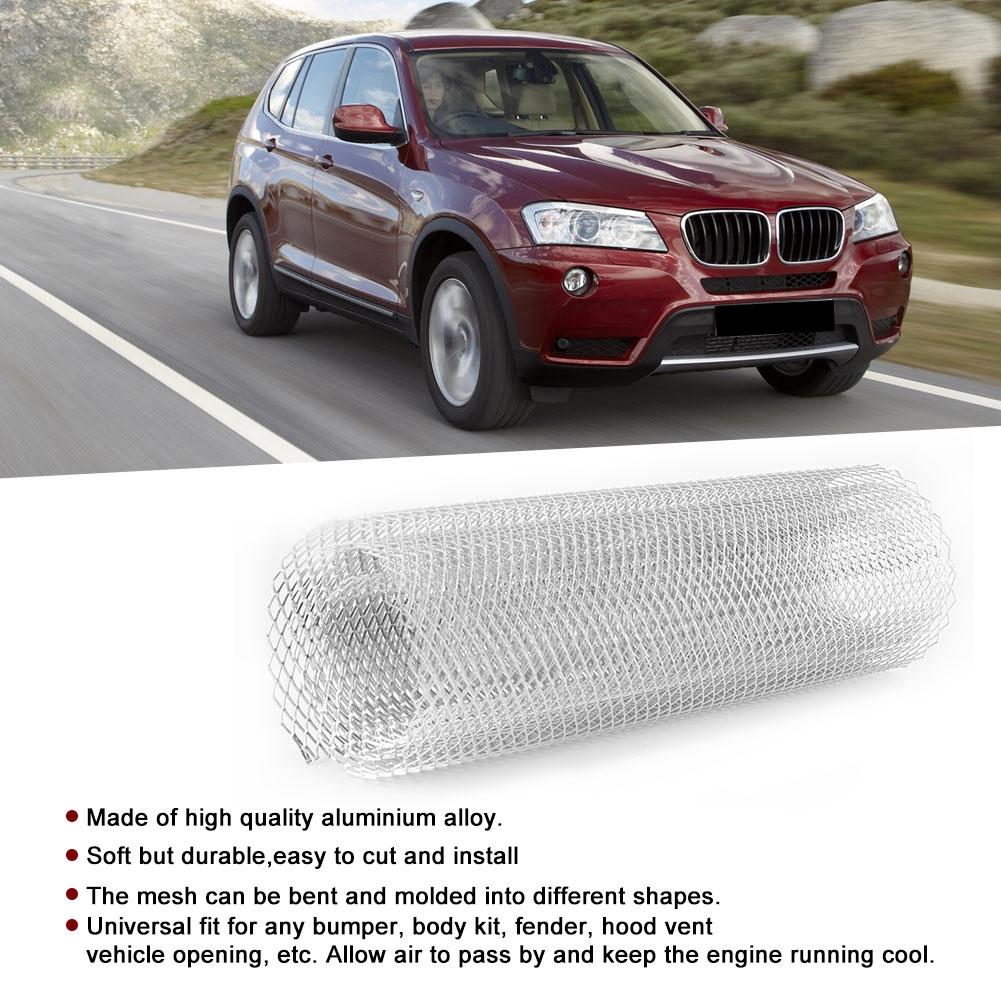 ALUMINUM ALLOY CAR GRILLE SOFT and Sturdy MESH GRILLE   BUMPER