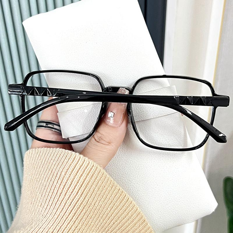 New Black Computer Glasses Frame Women Men Anti Blue Light Rectangle Eye wear Blocking Optical Spectacle Square Eyeglasses