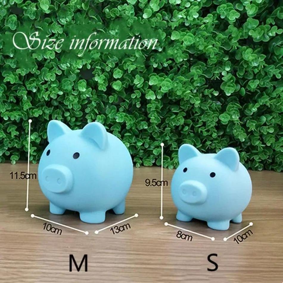 1 Pcs Money Box Pots Savings Fund Save Coins Piggy Bank For Children Toys Gifts Desktop Ornament