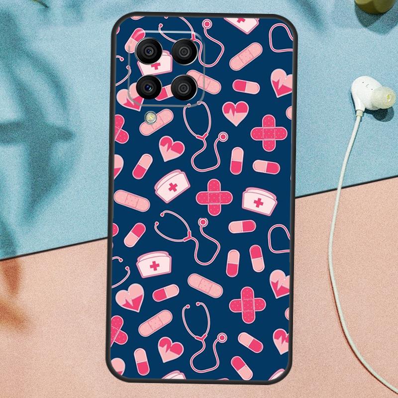 

Stethoscope Heart Nursing Nurse Case For Samsung Galaxy M33 M53 M13 M12 M32 M52 M06 M16 M36 M56 M15 M55 M31 M14 M35 M34 M54 Samsung M13 4G