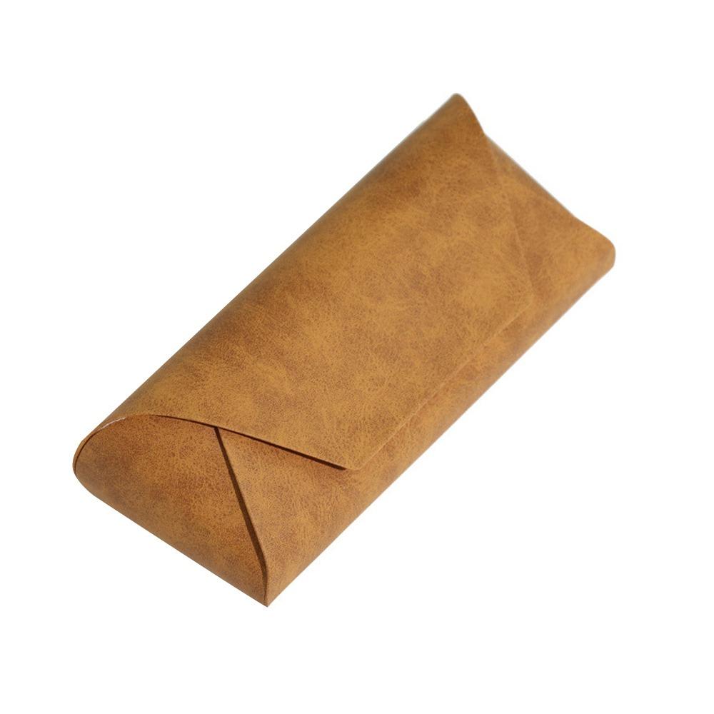 PU Leather Glasses Boxes Holder Stress Resistance Myopia Glasses Case Sunglasses Bag Men Women