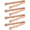 4Pcs/Set Creative Silicone Mini Snack Food Tongs Non-slip Handles BBQ Bread Ice Cube Fruits Clip Kitchen Accessories