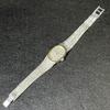 Used [Working Item] TISSOT Manual Winding Silver Ladies Watch Oval Type Operation Confirmed Tissot