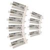 10Pcs Hot Bed Glass Platform Fix Clips Stainless Steel Clamp 3D Printer Accessories