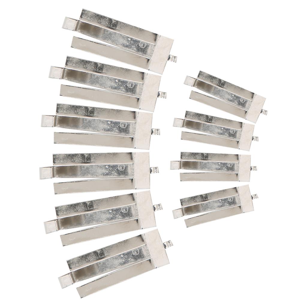 10Pcs Hot Bed Glass Platform Fix Clips Stainless Steel Clamp 3D Printer Accessories