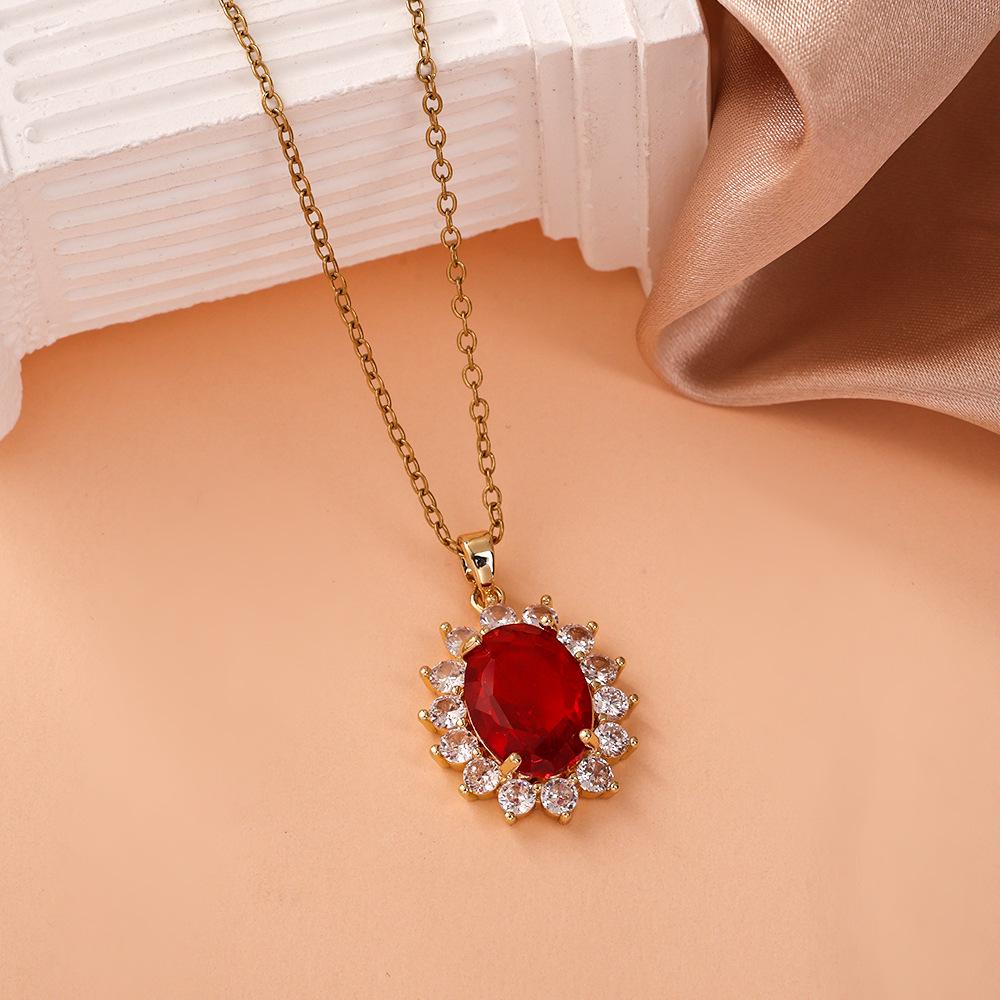 Women's Luxury Titanium Steel Pendant Clavicle & Long Sweater Necklace - Niche Design