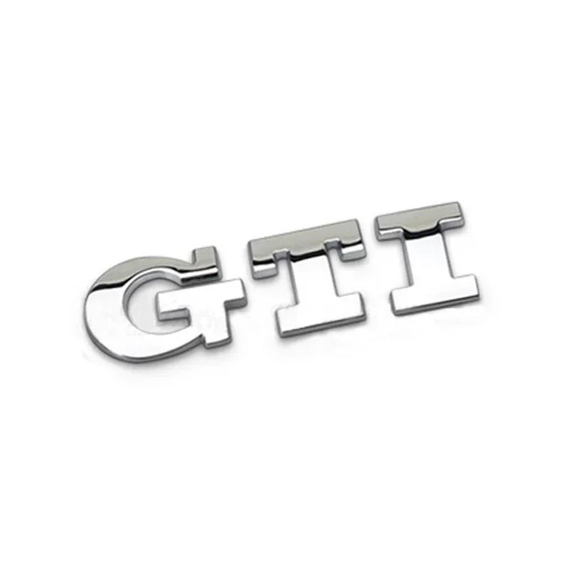 opq1 1Pcs Car Accessories Grille Badge Sticker Rabbit GTI Logo Decal For VW GTI Polo Golf Passat  Scirocco Jetta Tiguan Beetle Touran
