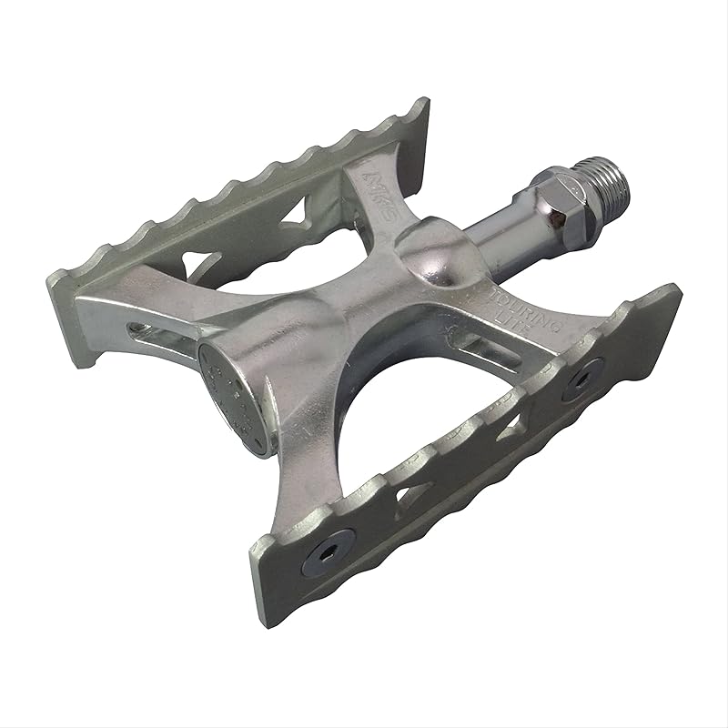 

Mikashima (MKS) bicycle pedal TOURING-LITE SHORT (Touring light short) silver