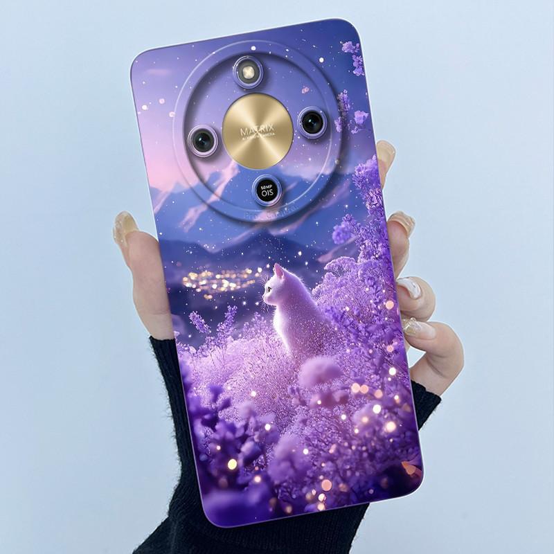 For Honor X9d 5G Case MTN-NX1 Fashion Simplicity Oil Painting Floral Silicone Soft Phone Casing New Design Shockproof Back Cover