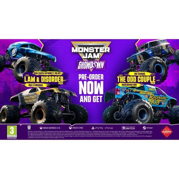 Monster jam showdown - jeu nintendo switch - day one edition