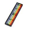 17-Digit 5-Bead Colorful Abacus for Primary School Mental Math Teaching