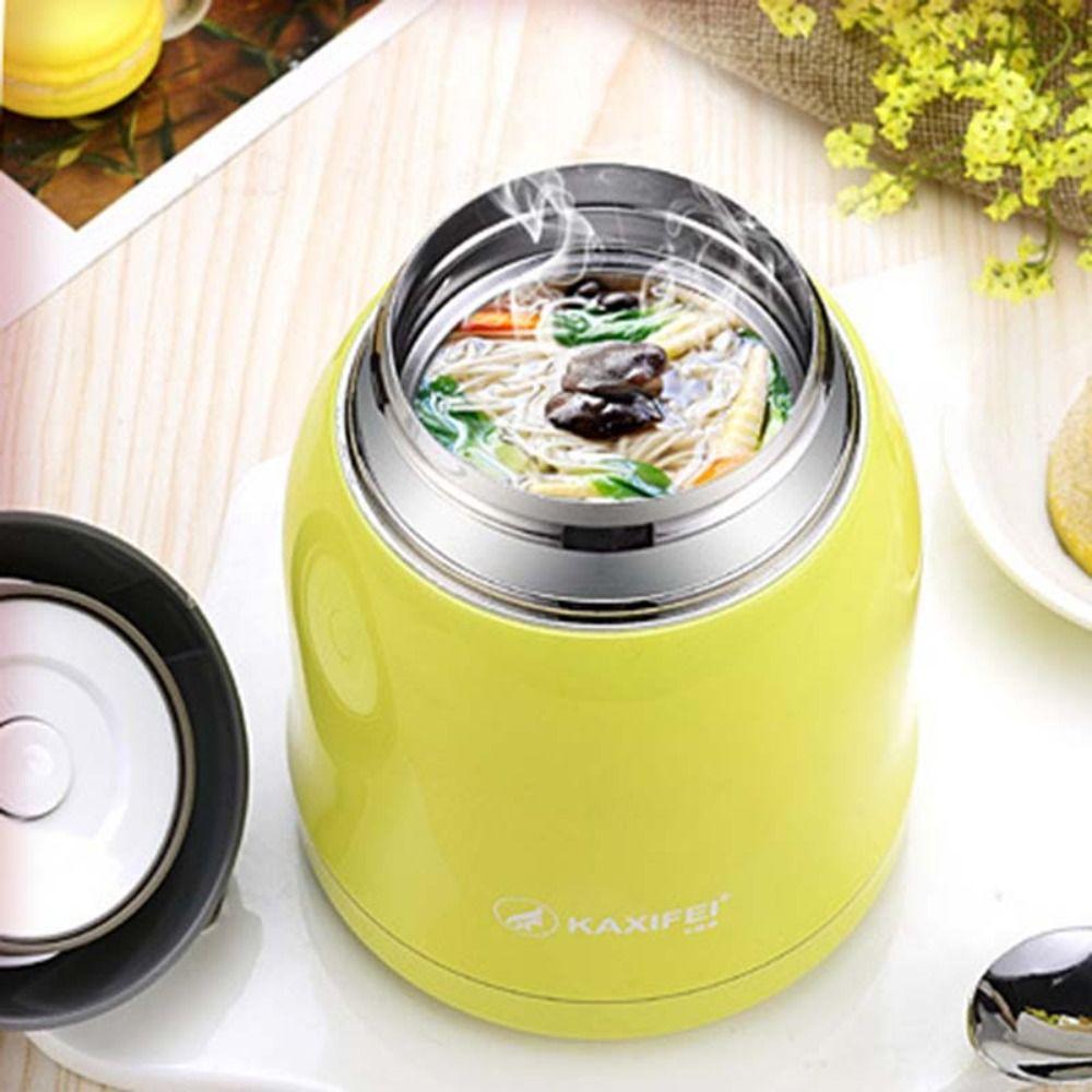Leak-Proof Insulated Cup Large Capacity Thermos Bucket Vacuum Cup Thermal Breakfast Cup  Breakfast