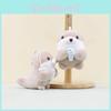 Cute Fish Cuddle Sea Otter Key Chain Cartoon Girl Backpack Decorative Pendant