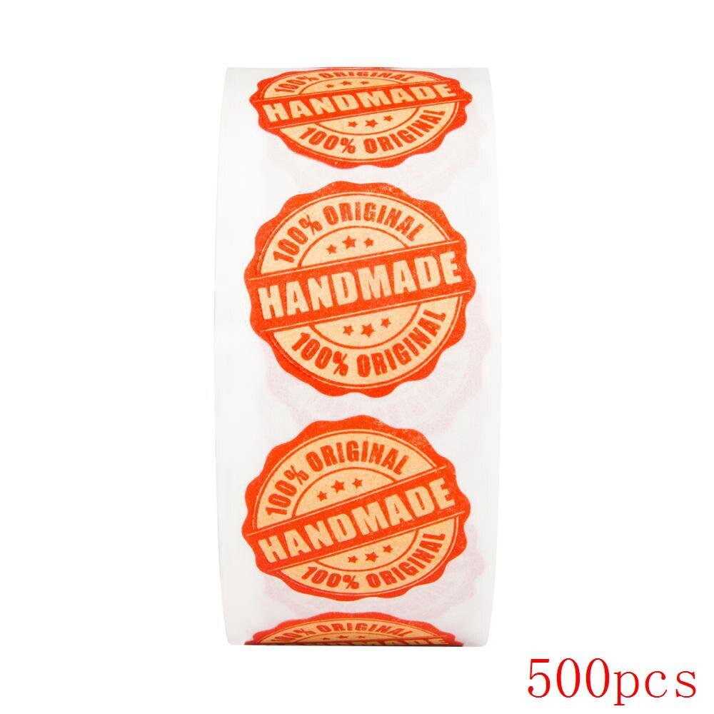 

Червоні наклейки ручної роботи Серце 1 дюйм Весільні наклейки 50-500 шт. етикетки для сувенірів Прикраса Конверт Пломби Наклейки для канцелярських товарів