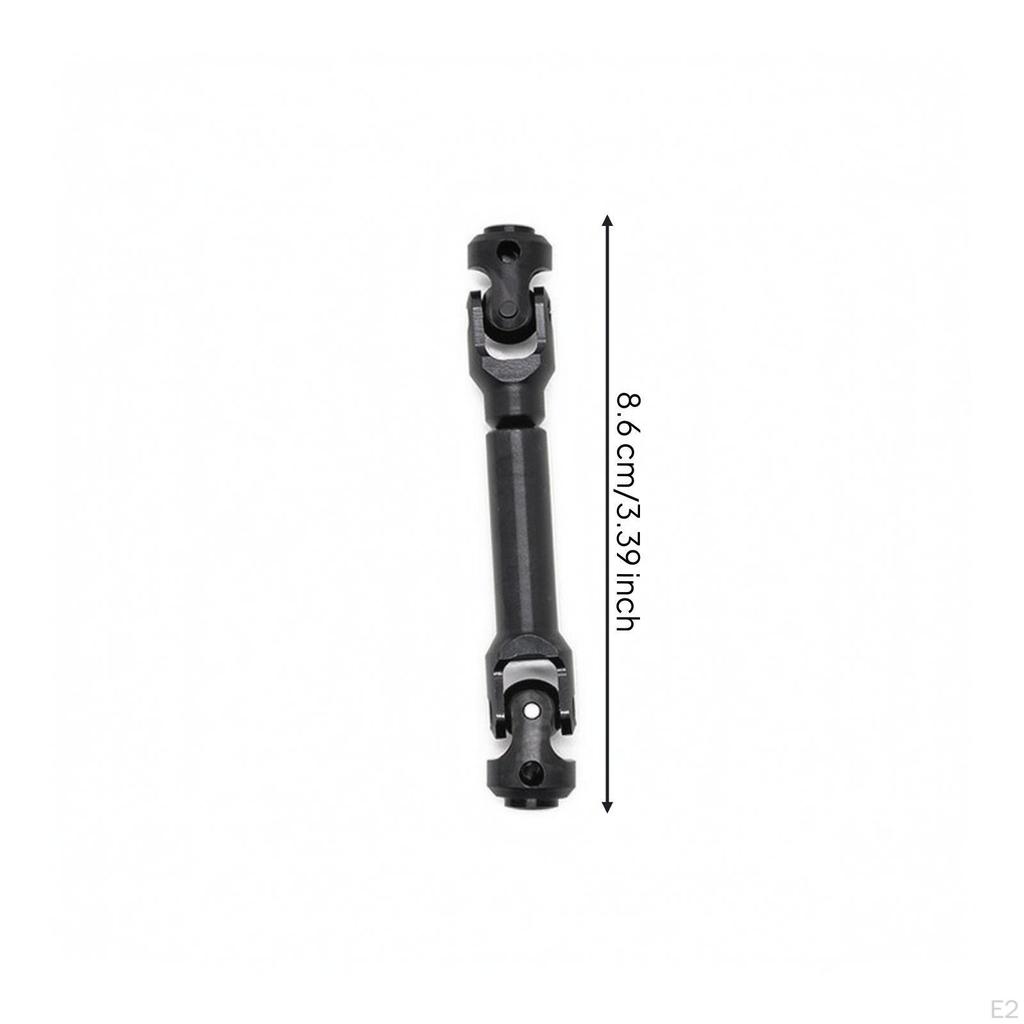 Metal RC Crawler Driveshaft Drive Shaft High Strength for Drivetrain Repairs, Trail Rigs