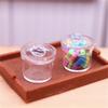 2Pcs 1:12 Dollhouse Mini Sugar Bottle Spice Seasoning Jar W/Cover Kitchen Decor
