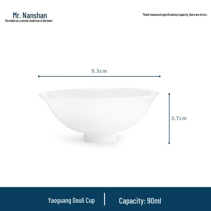 Nanshan Xiansheng Ice-Jade Porcelain Gongfu Teacup