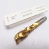 W6542 Titanium Plated Spiral Tap Coated HSS Machine Tap 4-40-1/2-20