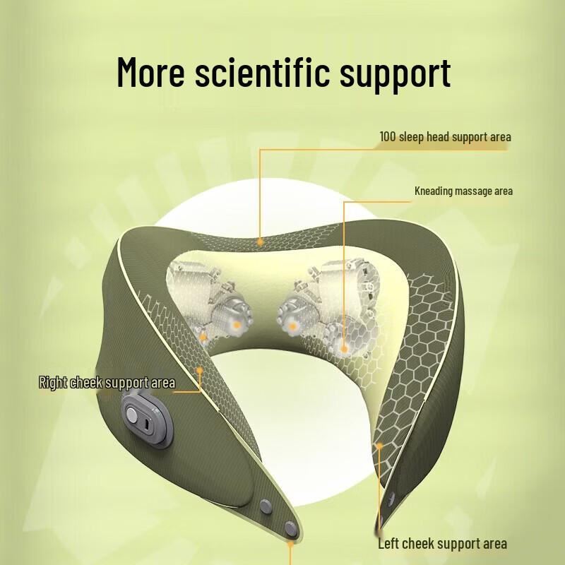 HEZHENG U-shaped Neck and Shoulder Massager CN Plug (adapter Included)