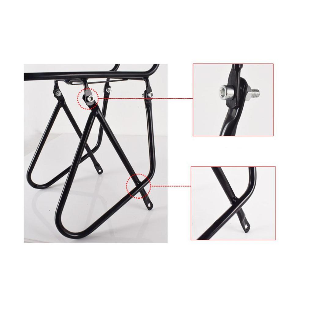 Bike Front Rack Carrier Luggage Shelf Equipment Holder Stand Bicycle Fork for