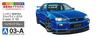 Aoshima Bunka Kyozai Model Series Nissan BNR34 Skyline II 2000 Bayside Blue Plastic Model Kit Co., Ltd. (AOSHIMA) 1/24 Pre-painted GT-R V-spec 03-A