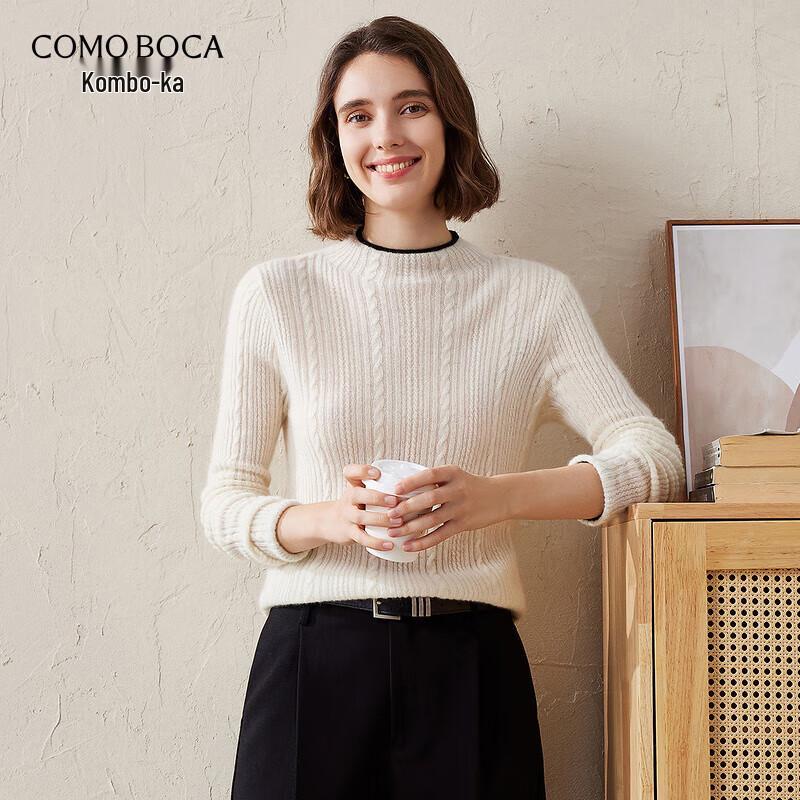 Women's High-End Cashmere Stand-Up Collar Sweater