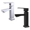 Square Zinc Alloy Single Cold Basin Faucet