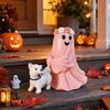 Walking Dog Resin Figurine for Halloween Christmas Home Garden Desk Decoration