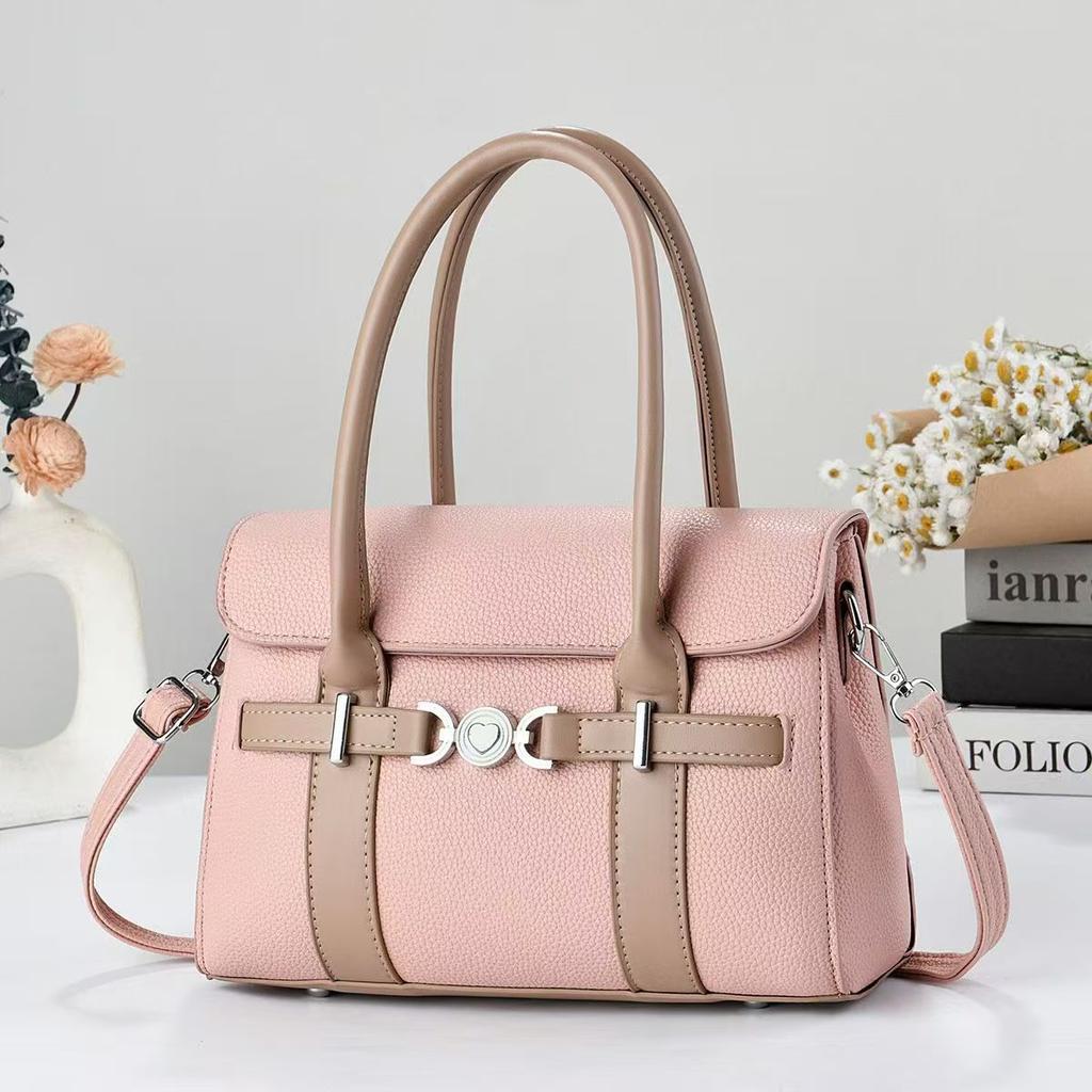 Bag Women's 2026 New Sense Color Matching Handbag Versatile Handbag Niche Design Sense Shoulder Bag