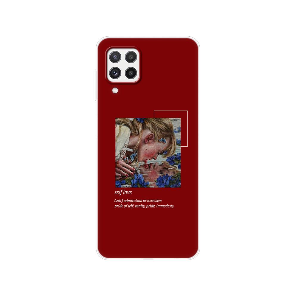 Do Samsung A22 etui tylna obudowa telefonu do Samsung Galaxy A22 A22S 5G 4G GalaxyA22 A 22 zderzak miękkie etui silikonowe Tpu Funda Bag
