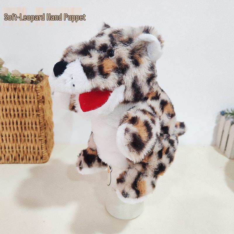 Cartoon Animal Hand Puppet Plush Doll for Kids' Interactive Play
