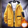 Men's Workwear Jackets, Men's Spring and Autumn Casual Korean Style Trendy Tops, Men's Hooded Student Spring Wear, Thin Men's Clothing