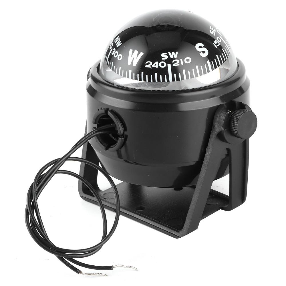 Digital Display Marine Electronic Compass Black Yacht Navigation Compas  Yacht Navigation