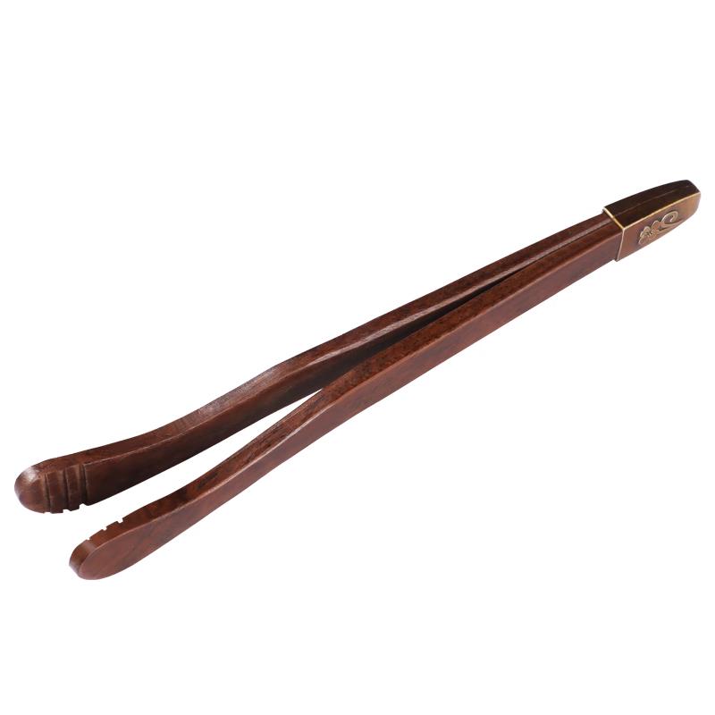 Ebony Wood Non-slip Tea Tongs