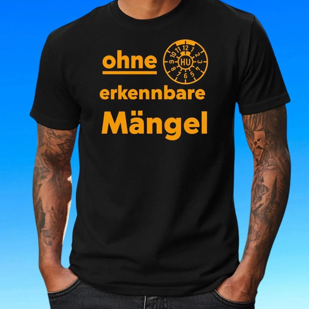 Herrent T Shirt Ohne Erkennbare MNgel TV Motiv Baumwolle GrExs Bis 5xl Vintage Casual Fashion Top For Everyday Wear