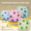 Mini Breloczek do Gry Gra Pamięciowa Chomika Zabawka Fidget dla Dzieci Dorosłych Gra Przenośna Whack-a-mole Redukcja Stresu dla Dziecka Dorosłych