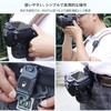 Koolehaoda Camera Backpack Strap Aluminum Camera Holder with Quick Release Screw Quick Release Easy Compatible with DSLR and Fujifilm QB-1 Clip,