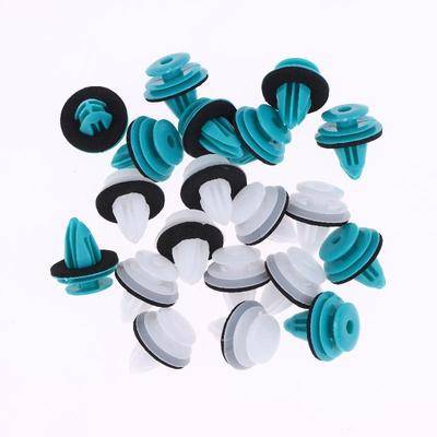 20/30/50 Pièces Attache Fixation Rivet Plastique Vert Clip de Maintien pour Pare-chocs Boucle de Porte Accessoires Intérieurs de Voiture