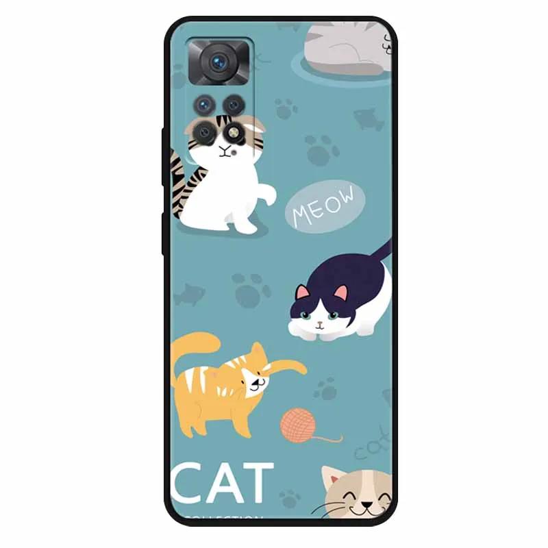 Funda For Xiaomi Redmi Note 11 Pro 5G Case Cool Space Soft Silicone TPU Covers For Xiaomi Redmi Note 11Pro 5G Wolf Protect Shell