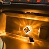 Car Interior USB Ambient Atmosphere Light LED Decorative Signal Lights Auto Reading Lamp Decorations Diamond Triangle