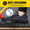Women Security Boots Work Sneakers Lightweight Breathable Steel Toe Women Safety Shoes Puncture-Proof  Female Shoes