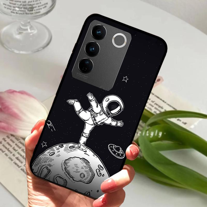 For Vivo V2230 V27 Pro 5G Case Popular Animal Cool Soft Back Protective Cover For Vivo V2237 V27e VivoV27 V 27 E Phone Bag Case