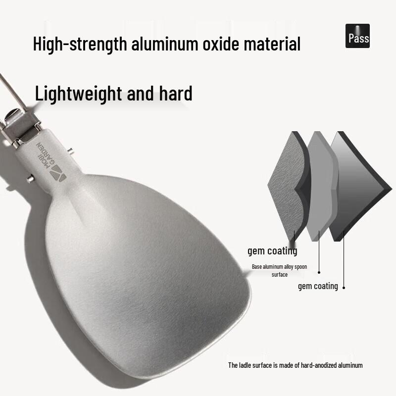 Mobi Garden Portable Folding Rice Spoon