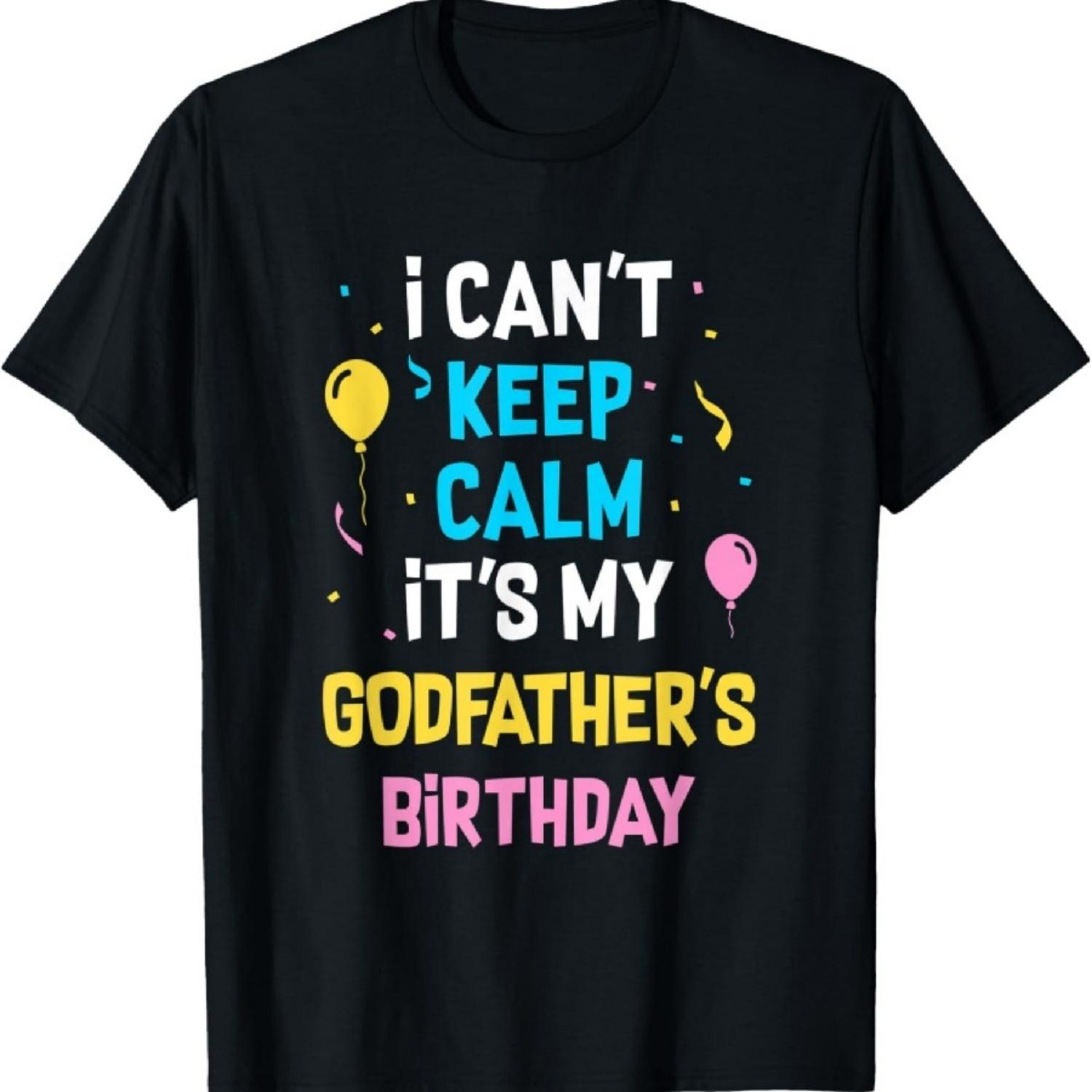 Я не могу сохранять спокойствие, это день рождения моего крестного отца Футболка1 S