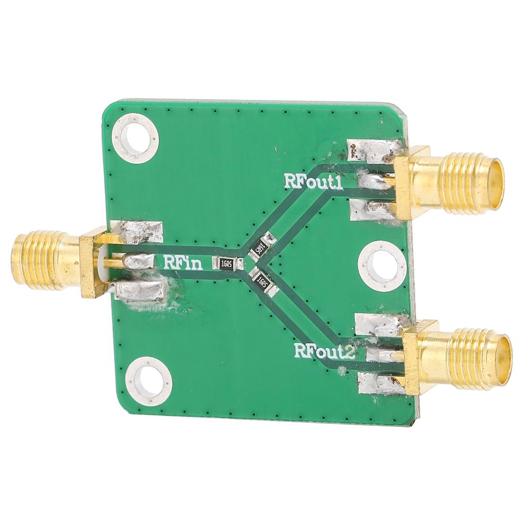 RF Module 2‑Way Resistance Power Splitter PCB Board Industrial Eletrical Supplies DC‑5G Resistance Power Divider